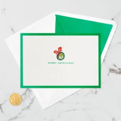 Hallmark Dr. Seuss™ How The Grinch Stole Christmas!™ Wreath 3D Pop-Up Christmas Card -Lovely Souvenir Store Dr. Seuss Grinch 3D PopUp Christmas Card 1499IXC7132 06