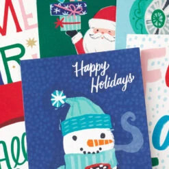 Hallmark Colorful And Casual Money-Holder Boxed Christmas Cards Assortment, Pack Of 36 -Lovely Souvenir Store Festive Assorted MoneyHolder Boxed Christmas Cards 5CZE2139 06
