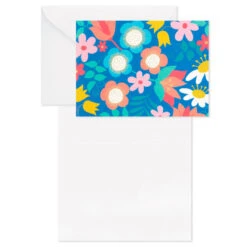 Hallmark Floral And Lettering Bulk Blank Note Cards, Pack Of 50 11 Hallmark Floral And Lettering Bulk Blank Note Cards, Pack Of 50 -Lovely Souvenir Store Floral and Lettering Bulk Blank Note Cards Assortment 1399WTU1087 03