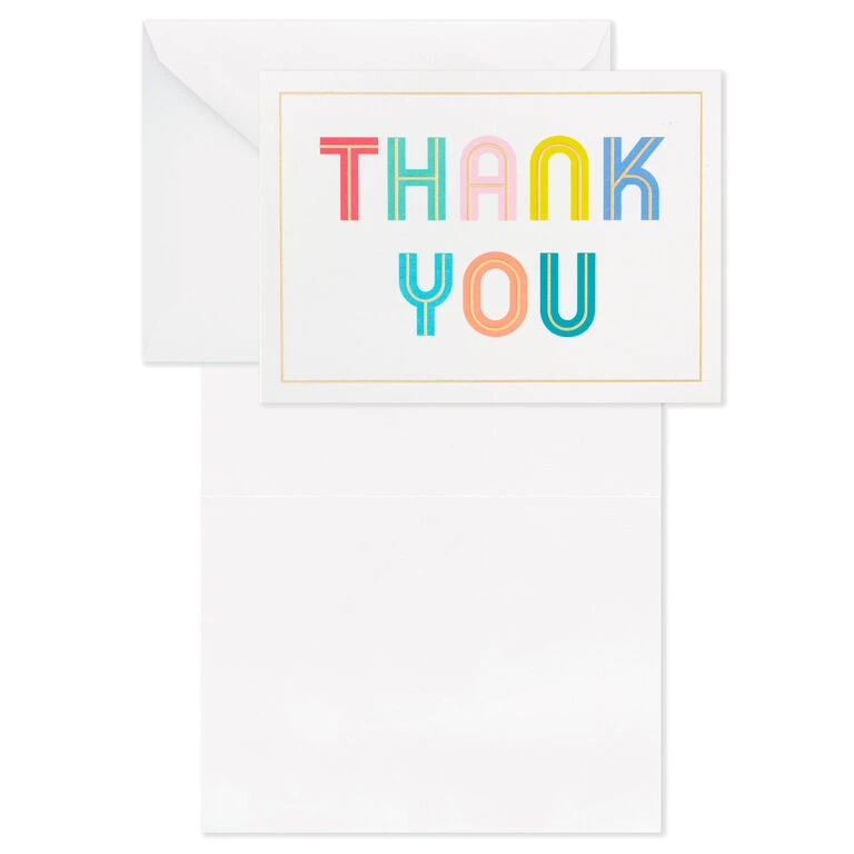 Hallmark Floral And Lettering Bulk Blank Note Cards, Pack Of 50 6 Hallmark Floral And Lettering Bulk Blank Note Cards, Pack Of 50 - Image 4