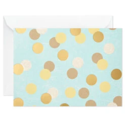 Hallmark Flowers And Dots Assorted Blank Note Cards, Box Of 50 -Lovely Souvenir Store Flowers and Dots Assorted Blank Note Cards 5WDN2069 03