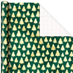 Hallmark Traditional 3-Pack Foil Christmas Wrapping Paper Assortment, 60 Sq. Ft. -Lovely Souvenir Store Foil Christmas Wrapping Paper Assortment 5JXW1065 06