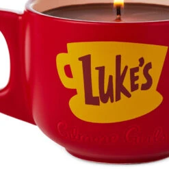 Hallmark Gilmore Girls Coffee-Scented Luke's Diner Mug Candle -Lovely Souvenir Store Gilmore Girls CoffeeScented Candle in Lukes Diner Mug 1PCL1012 04