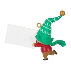 Hallmark Gnome For Christmas Cinnamon's Letter To Santa Ornament -Lovely Souvenir Store Girl Gnome Letter to Santa Keepsake Ornament 1799QXE3319 06