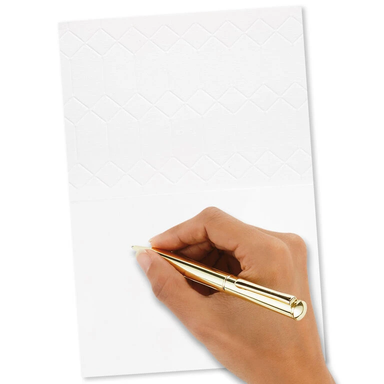 Hallmark Gold Butterfly On Pink Blank Note Cards, Box Of 8 5 Hallmark Gold Butterfly On Pink Blank Note Cards, Box Of 8 - Image 3