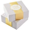 Hallmark 10" Gold And White Striped 2-Pack Gift Boxes With Bands -Lovely Souvenir Store Gold and White Striped 2Pack Gift Boxes With Bands 5EBC1226 01