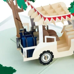 Hallmark Hope Your Day Is Good To A Tee Golf 3D Pop-Up Card -Lovely Souvenir Store Golf Cart Pun Good Day 3D PopUp Card 5RZH1304 04