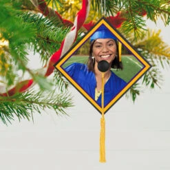 Hallmark Graduation Cap Photo Personalized Ornament 7 Hallmark Graduation Cap Photo Personalized Ornament -Lovely Souvenir Store Graduation Cap Photo Personalized Keepsake Ornament 2499QHE2120B3 02