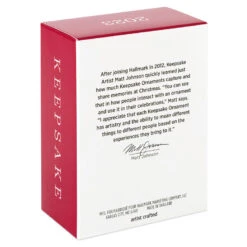 Hallmark Granddaughter Christmas Sweater 2023 Ornament -Lovely Souvenir Store Granddaughter Santa Sweater 2023 Keepsake Ornament 1399QGO2549 05