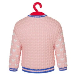 Hallmark Granddaughter Christmas Sweater 2023 Ornament -Lovely Souvenir Store Granddaughter Santa Sweater 2023 Keepsake Ornament 1399QGO2549 06