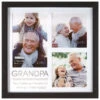 Malden Grandpa Modern Collage Picture Frame 1 Malden Grandpa Modern Collage Picture Frame -Lovely Souvenir Store Grandpa Black Modern Collage Picture Frame 8049630 01