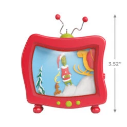 Hallmark Dr. Seuss's How The Grinch Stole Christmas!™ How Could It Be So? Ornament With Light And Sound -Lovely Souvenir Store Grinch Stole Christmas TV Keepsake Ornament 1999QXI7387 03