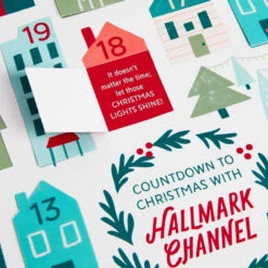 Hallmark Channel Countdown To Christmas Activity Calendar -Lovely Souvenir Store Hallmark Channel Countdown to Christmas Activity Calendar 1XKT3503 03