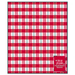 Hallmark Channel Fa-La-La-Love Plaid Blanket, 50x60 -Lovely Souvenir Store Hallmark Channel FaLaLaLove Plaid Blanket 1XKT3520 04
