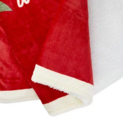 Hallmark Channel Red Oversized Blanket, 60x80 -Lovely Souvenir Store Hallmark Channel FamilySized Blanket 1XKT3505 06