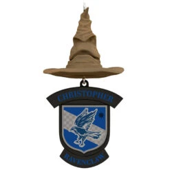 Harry Potter™ Sorting Hat Personalized Text Ornament, Ravenclaw™