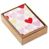 Hallmark Hearts Aplenty Assorted Blank Note Cards, Box Of 24 -Lovely Souvenir Store Hearts Aplenty Assorted Blank Note Cards 5STZ5126 01