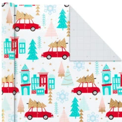 Hallmark Holiday Mix 4-Pack Christmas Wrapping Paper Assortment, 120 Sq. Ft. 17 Hallmark Holiday Mix 4-Pack Christmas Wrapping Paper Assortment, 120 Sq. Ft. -Lovely Souvenir Store Holiday Mix Assorted Christmas Wrapping Paper 5JXW1042 08