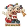 Enesco Jim Shore Disney Mickey And Minnie Santas Figurine, 6.69" -Lovely Souvenir Store Jim Shore Disney Mickey and Minnie in Santa Suits 6013058 01
