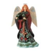 Enesco Jim Shore Holiday Manor Angel Figurine, 9.25" -Lovely Souvenir Store Jim Shore Holiday Manor Angel Wreath Figurine 6012886 01