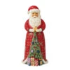 Enesco Jim Shore Santa With Christmas Tree Figurine, 10" -Lovely Souvenir Store Jim Shore Santa Christmas Tree Gifts Figurine 6012946 01