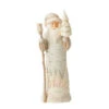 Enesco Jim Shore White Woodland Birch Bark Santa Figurine, 7.75" -Lovely Souvenir Store Jim Shore White Woodland Birch Bark Santa Figurine 6012677 01