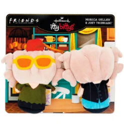 Hallmark Itty Bittys® Friends Joey And Monica Plush, Set Of 2 -Lovely Souvenir Store Joey and Monica Turkey Heads Plush Friends itty bittys 1KDD2071 03