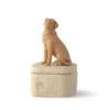 Willow Tree Light Brown Dog Figurine Keepsake Box -Lovely Souvenir Store Light Brown Dog Figurine Keepsake Box 28176 01