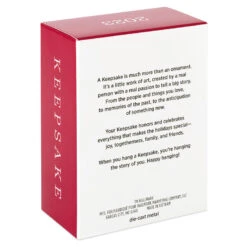 Hallmark Lionel® Pennsylvania K4 Caboose Metal Ornament -Lovely Souvenir Store Lionel Trains Red and Black Caboose Keepsake Ornament 2199QXI6379 05