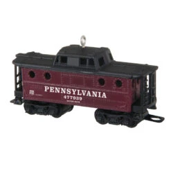 Hallmark Lionel® Pennsylvania K4 Caboose Metal Ornament -Lovely Souvenir Store Lionel Trains Red and Black Caboose Keepsake Ornament 2199QXI6379 06