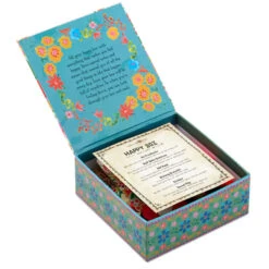 Natural Life Live Happy Floral Happy Box Gift Set, 6 Pieces -Lovely Souvenir Store Live Happy Bright Floral Happy Box Gift Set HAPPYBOX026 03
