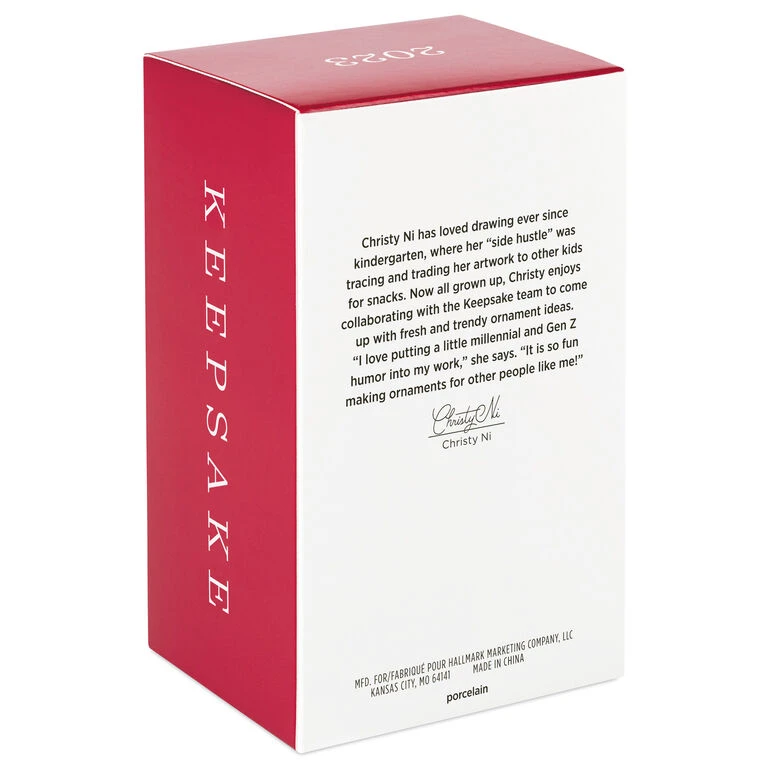 Hallmark Live Life With Zest! Porcelain Ornament 7 Hallmark Live Life With Zest! Porcelain Ornament - Image 5