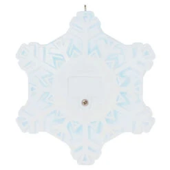 Hallmark Magic Sparkling Snowflake Script Text Personalized Ornament With Light -Lovely Souvenir Store Magic Sparkling Snowflake Script Text Personalized Keepsake Ornament With Light 2999QHE2010B1 06