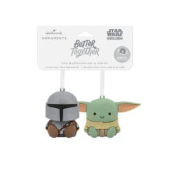 Better Together Star Wars: The Mandalorian™ And Grogu™ Magnetic Hallmark Ornaments, Set Of 2 -Lovely Souvenir Store Mandalorian and Grogu Christmas Ornaments 3HCM2401 04