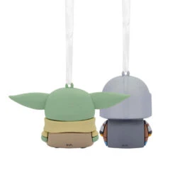 Better Together Star Wars: The Mandalorian™ And Grogu™ Magnetic Hallmark Ornaments, Set Of 2 -Lovely Souvenir Store Mandalorian and Grogu Christmas Ornaments 3HCM2401 06