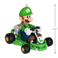 Hallmark Nintendo Mario Kart™ Luigi Ornament -Lovely Souvenir Store Mario Kart Luigi Keepsake Ornament 1899QXI6337 03