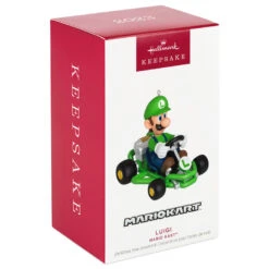 Hallmark Nintendo Mario Kart™ Luigi Ornament -Lovely Souvenir Store Mario Kart Luigi Keepsake Ornament 1899QXI6337 04