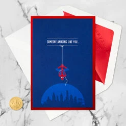 Hallmark Marvel Spider-Man You Deserve An Amazing Day 3D Pop-Up Card -Lovely Souvenir Store Marvel SpiderMan Amazing 3D PopUp Card 1499LAD2901 05