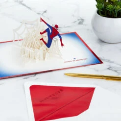 Hallmark Marvel Spider-Man You Deserve An Amazing Day 3D Pop-Up Card -Lovely Souvenir Store Marvel SpiderMan Amazing 3D PopUp Card 1499LAD2901 07