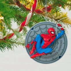 Hallmark Marvel The Amazing Spider-Man Personalized Ornament -Lovely Souvenir Store Marvel The Amazing SpiderMan Personalized Keepsake Ornament 2499QHE2115B1 02