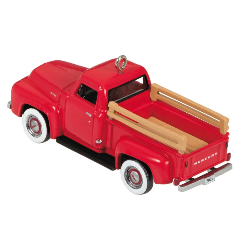Hallmark Mini Lil' American Trucks 1954 Mercury M-100 2023 Metal Ornament, 0.75" 8 Hallmark Mini Lil' American Trucks 1954 Mercury M-100 2023 Metal Ornament, 0.75" - Image 6