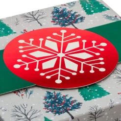 Hallmark Merry And Bright 3-Pack Christmas Gift Boxes, Assorted Sizes And Designs -Lovely Souvenir Store Merry and Bright Assorted Christmas Gift Boxes 5XBC1129 05