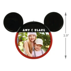 Hallmark Disney Mickey Mouse Ears Silhouette Text And Photo Personalized Ornament -Lovely Souvenir Store Mickey Mouse Ears TextPhoto Personalized Ornament 2499QHE1962B2 03