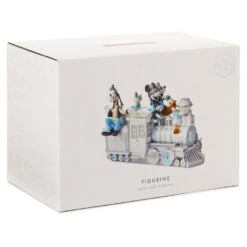 Hallmark Disney 100 Years Of Wonder Mickey And Friends Train Special Edition 2023 Figurine With Light And Sound, 5.63" -Lovely Souvenir Store Mickey and Friends LightUp Train Figurine With Sound 1DYG2082 03