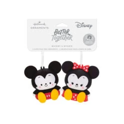 Better Together Disney Mickey And Minnie Magnetic Hallmark Ornaments, Set Of 2 -Lovely Souvenir Store Mickey and Minnie Christmas Ornaments 3HCM2402 04