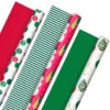 Hallmark Mod Holiday 3-Pack Reversible Wrapping Paper Assortment, 120 Sq. Ft. -Lovely Souvenir Store Mod Holiday Assorted Reversible Wrapping Paper 5JXW1072 01