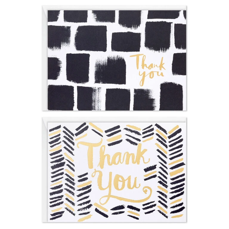 Hallmark Modern Elegance Boxed Thank-You Notes, Pack Of 50 4 Hallmark Modern Elegance Boxed Thank-You Notes, Pack Of 50 - Image 2