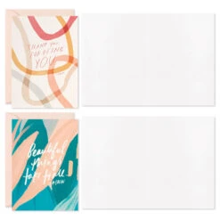 Hallmark Morgan Harper Nichols Booklet Of Assorted Blank Note Cards, Pack Of 12 -Lovely Souvenir Store Morgan Harper Nichols Blank Note Cards in Booklet 3SOM1192 07