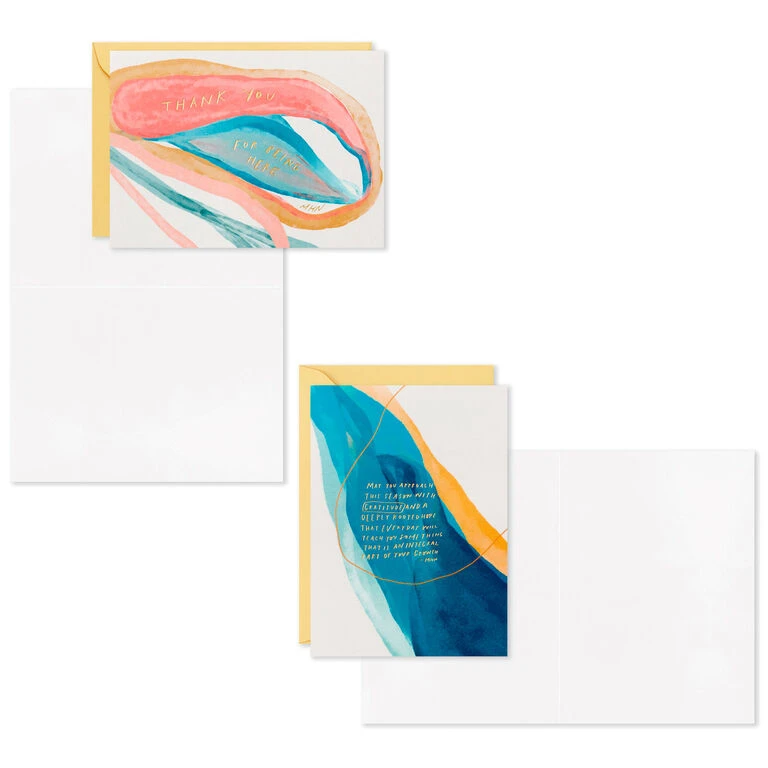 Hallmark Morgan Harper Nichols Assorted Blank Note Cards In Caddy, Pack Of 40 6 Hallmark Morgan Harper Nichols Assorted Blank Note Cards In Caddy, Pack Of 40 - Image 4