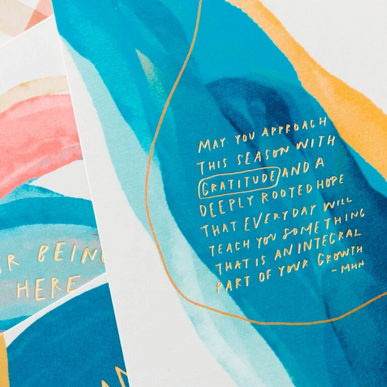 Hallmark Morgan Harper Nichols Assorted Blank Note Cards In Caddy, Pack Of 40 7 Hallmark Morgan Harper Nichols Assorted Blank Note Cards In Caddy, Pack Of 40 - Image 5